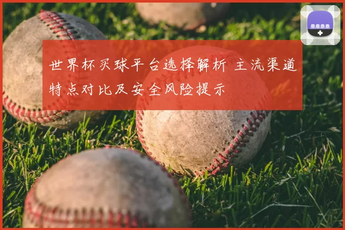 世界杯买球平台选择解析 主流渠道特点对比及安全风险提示